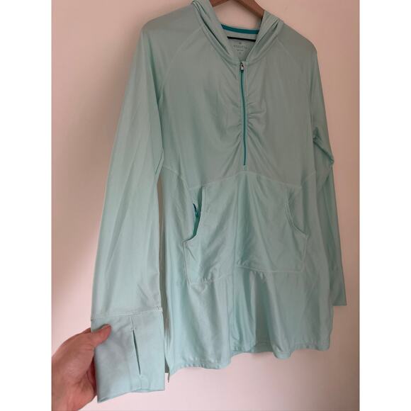 Athleta Sun Up Swim Coverup Tunic Resort Vacation in Mint Green - Size L - Picture 5 of 9